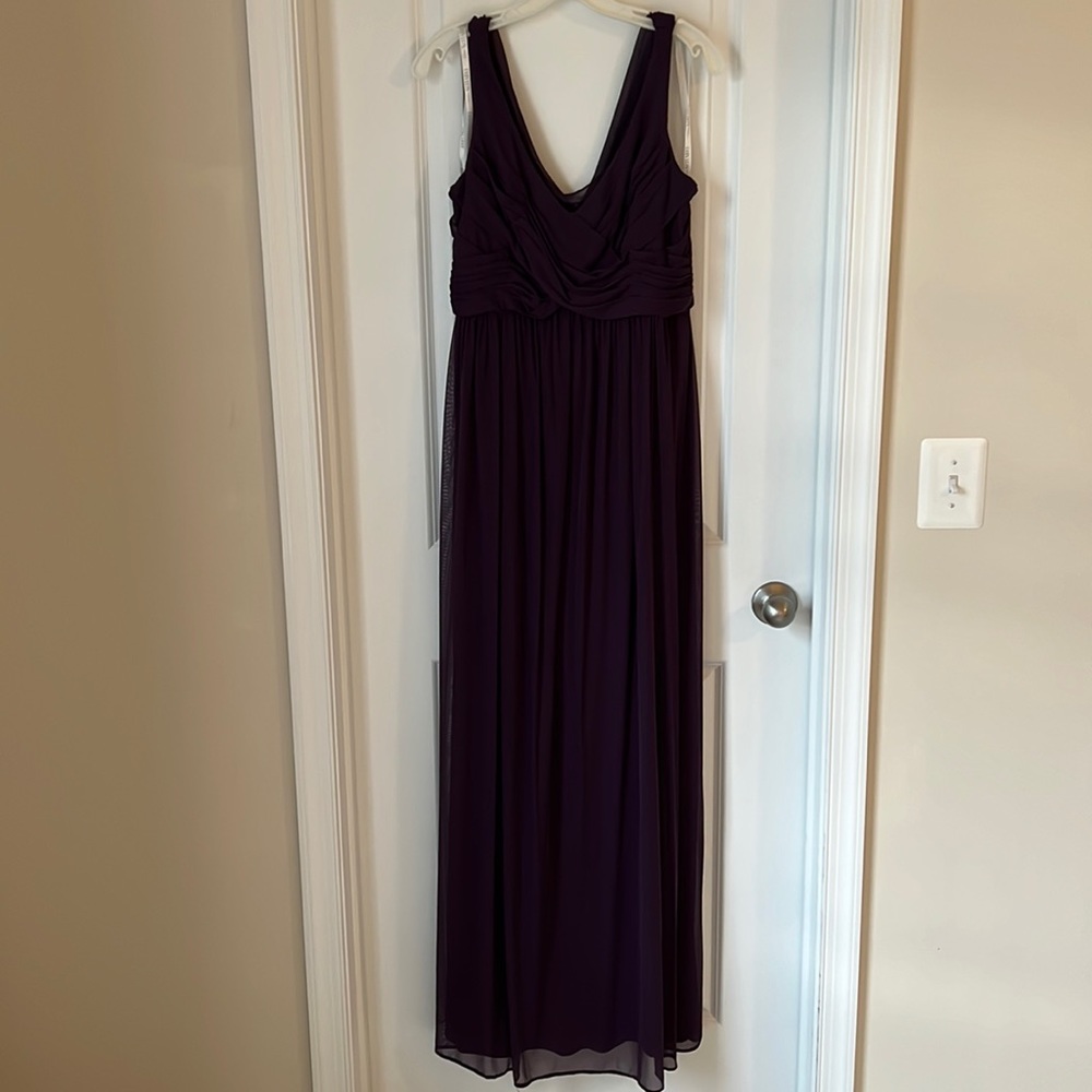 David’s Bridal mesh gown - Size 10